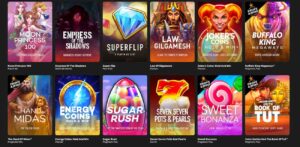 nitro casino games