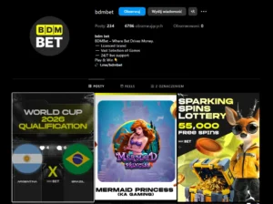 bdmbet casino social media