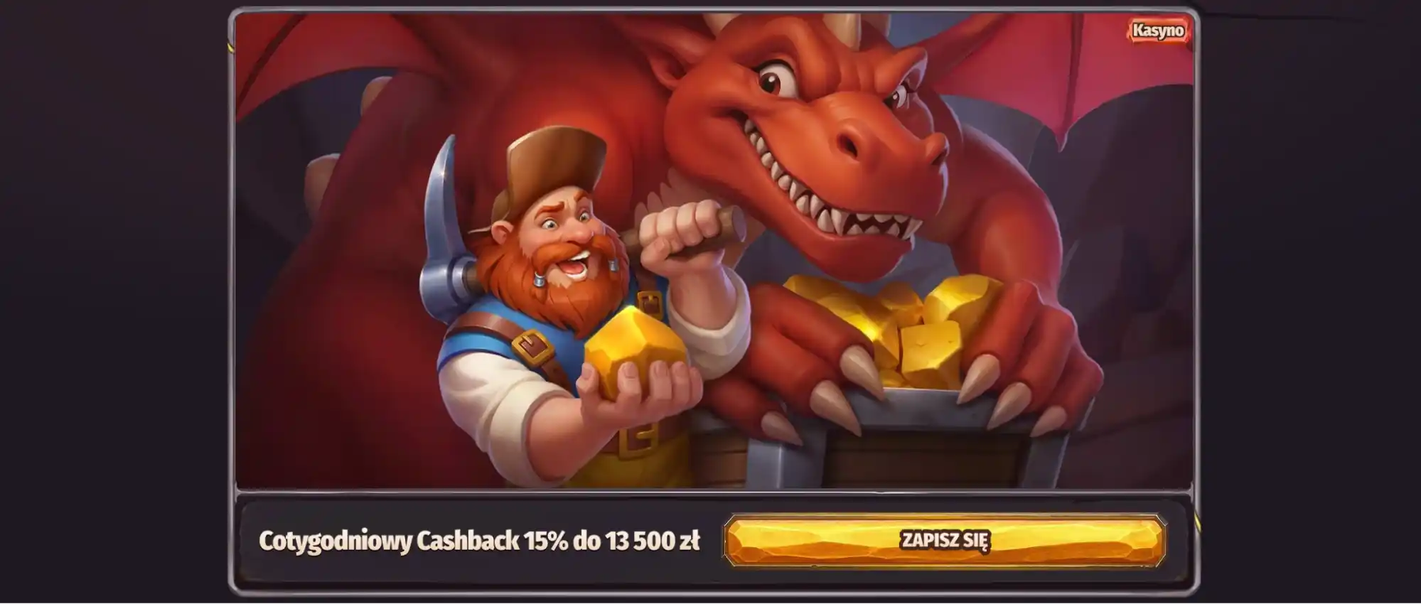 dragonia cotygodniowy cashback
